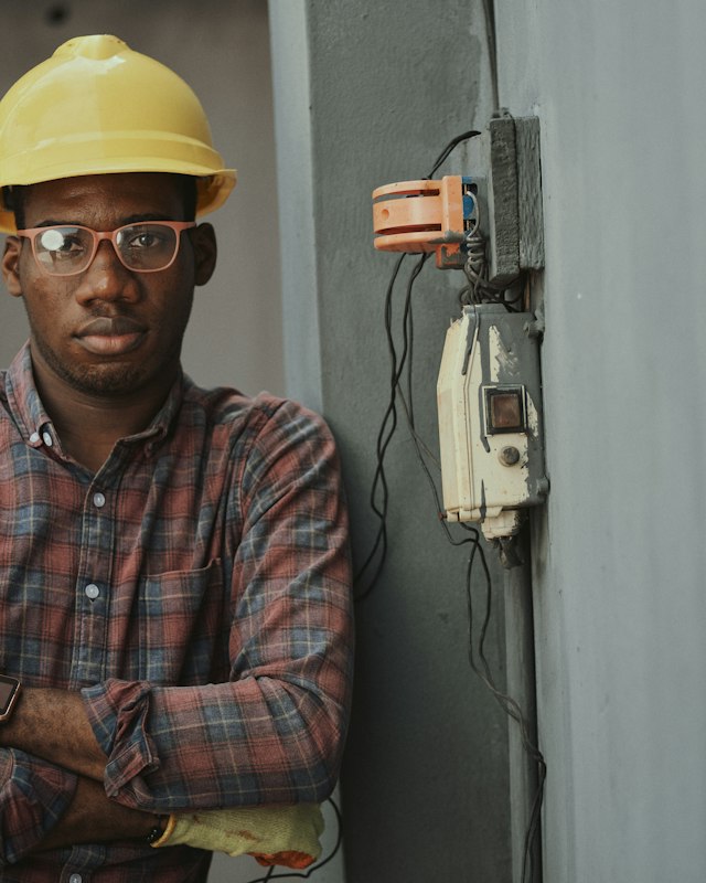 Kwame Mensah, Founder & Lead Electrician